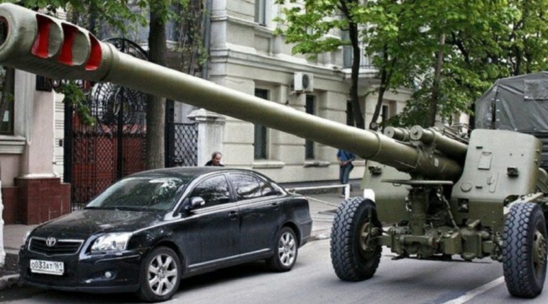 ЧЕЧНЯ. В артиллерийские подразделения ЮВО в Чечне на вооружение поступили 12 гаубиц «Мста-Б»