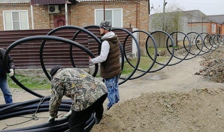 ЧЕЧНЯ. В городе Аргун реконструируют водопровод в рамках нацпроекта «Экология»