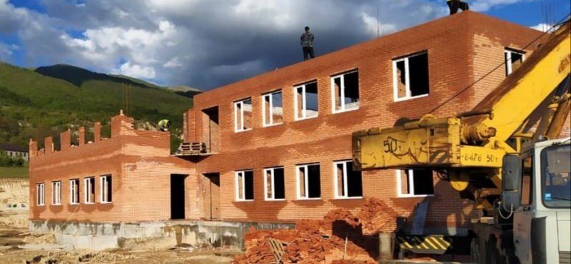 ЧЕЧНЯ. В Шатойском районе Чеченской Республики строится детский сад на 80 мест