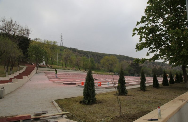 ДАГЕСТАН. На Воинском кладбище Дербента завершаются работы по реконструкции