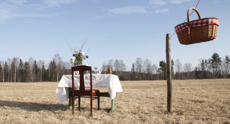 Пара из Швеции открыла ресторан для одного гостя на лугу