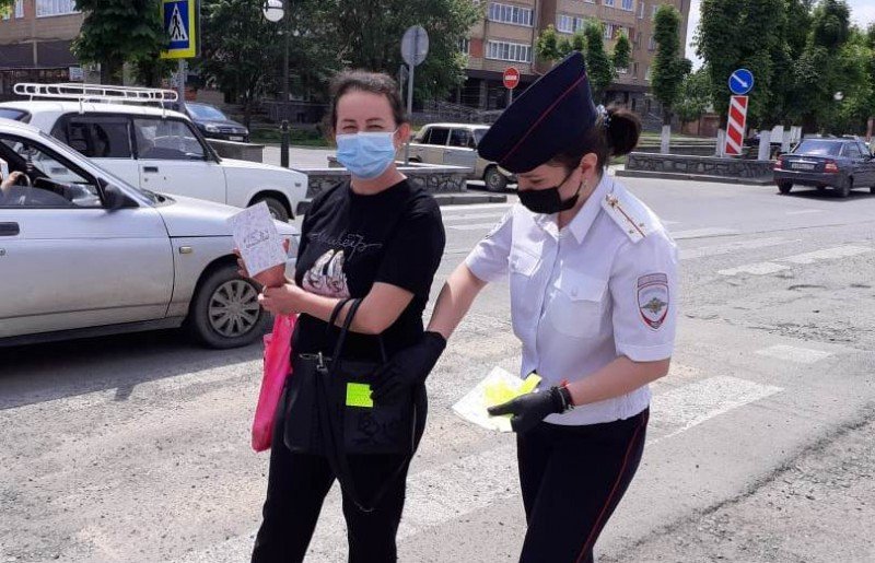 С. ОСЕТИЯ. В Ардонском районе Северной Осетии сотрудники полиции провели акцию «Внимание, пешеход»