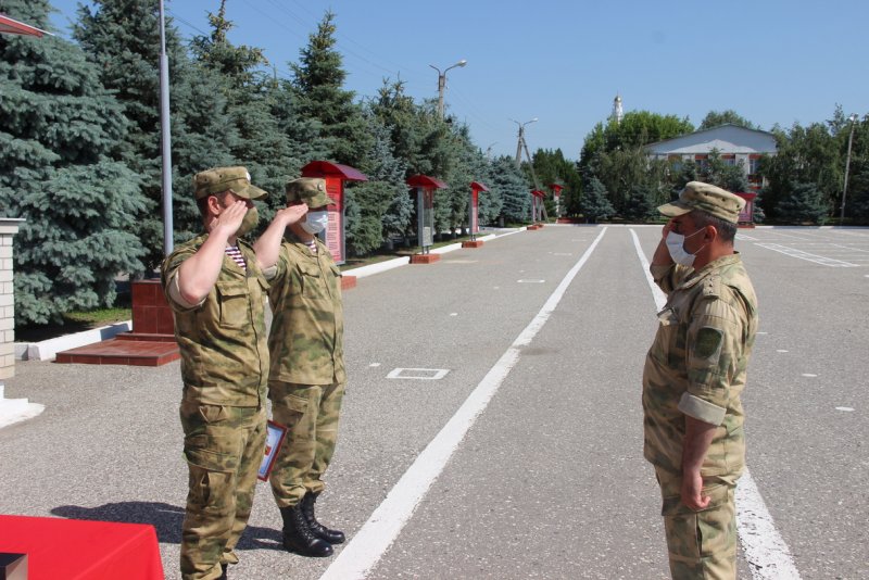 ЧЕЧНЯ. Инженерно-сапёрный батальон грозненского соединения Росгвардии отметил своё 20 летие