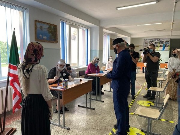 ЧЕЧНЯ. Магомед Даудов: Наблюдатели присутствуют на каждом избирательном участке в Чеченской Республике