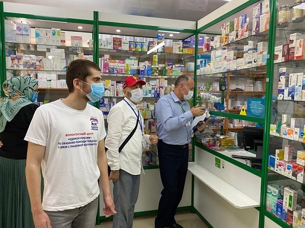 ЧЕЧНЯ. В Чеченской Республике «Народный контроль» продолжает мониторить цены на медикаменты первой необходимости