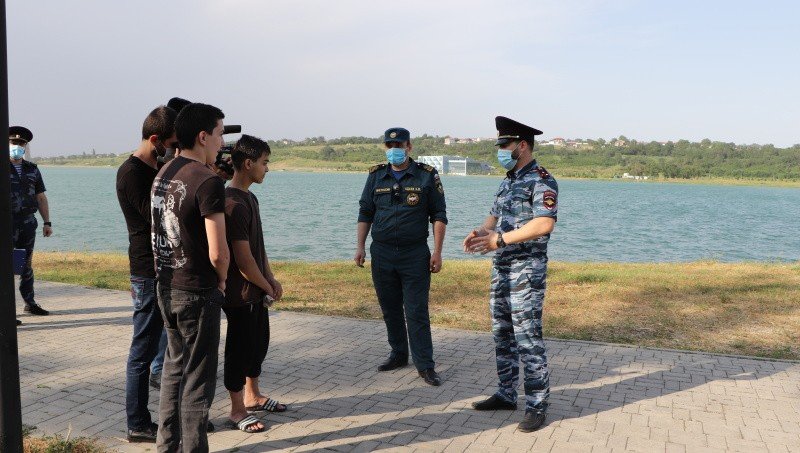 ЧЕЧНЯ. В ЧР проходят рейды по недопущению купания граждан в неположенных местах