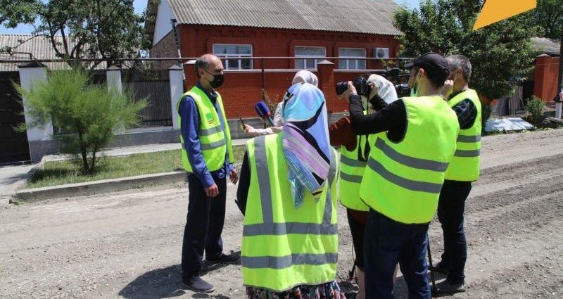 ЧЕЧНЯ. В Грозном приступили к ремонту улицы Батайская