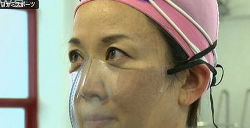 ЧЕЧНЯ. В Японии изобрели маски для защиты от коронавируса в бассейне