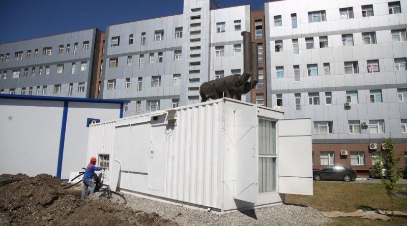 ЧЕЧНЯ. В перепрофилированных больницах ЧР ведутся работы по улучшению энергоснабжения