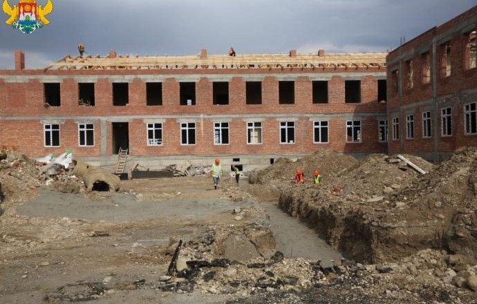 ДАГЕСТАН. Артём Здунов осмотрел строящуюся школу в Хасавюртовском районе