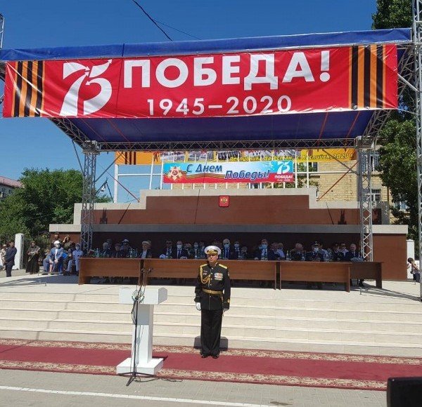 ДАГЕСТАН. В Каспийске впервые за 18 лет состоялся Парад Победы