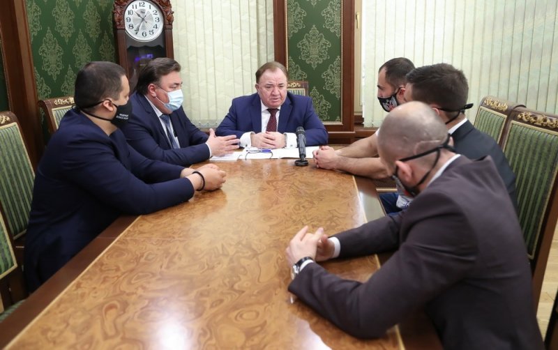 ИНГУШЕТИЯ. Махмуд-Али Калиматов и Умар Кремлев обсудили перспективы развития бокса в Ингушетии
