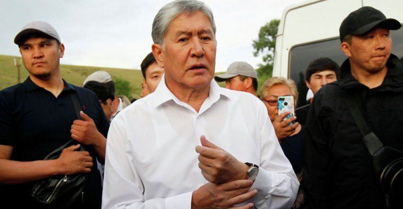 Экс-президента Киргизии Алмазбека Атамбаева приговорили к 11 годам и 2 месяцам тюрьмы