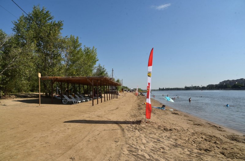 АСТРАХАНЬ. На городском пляже Астрахани утонул мужчина