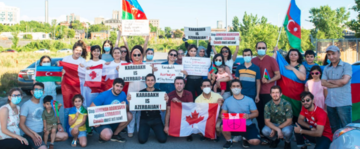 АЗЕРБАЙДЖАН. Азербайджанская община Оттавы провела акцию против захватнической политики Армении