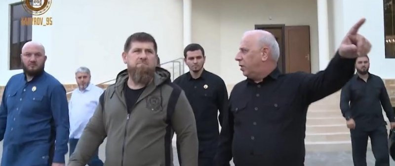 ЧЕЧНЯ. Рамзан Кадыров посетил ряд строительных площадок на окраине Аргуна
