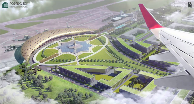 ЧЕЧНЯ. Как будет выглядеть новый аэропорт Грозного ?