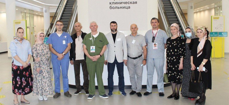 ЧЕЧНЯ. Команда медиков из Чеченской Республики проходит стажировку в московской больнице