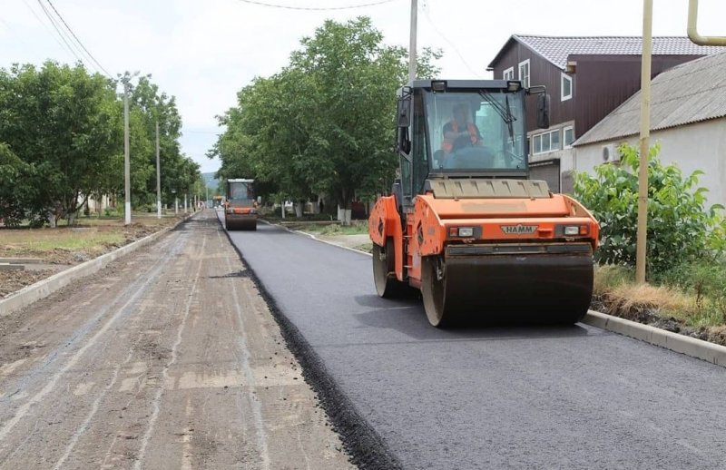 ЧЕЧНЯ. В Грозном ведутся ремонтные работы по ул. Хрусталева