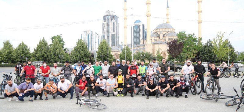 ЧЕЧНЯ. 12 июля в Чеченской Республике открыли велосезон
