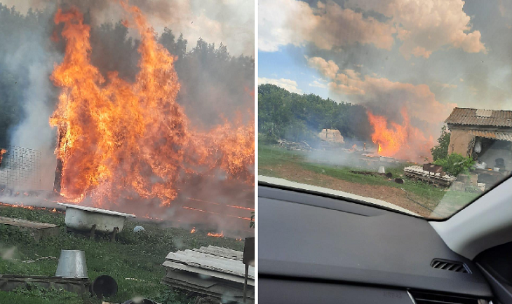 ВОЛГОГРАД. Адова жара: авиация МЧС летит тушить пожары в Волгоградской области