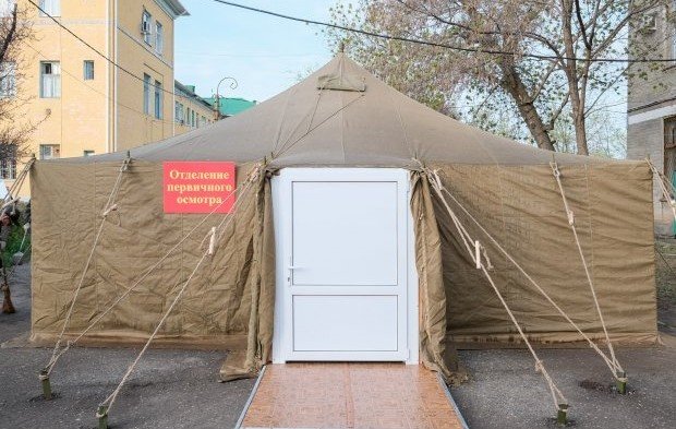 ВОЛГОГРАД. В Волгограде сворачивают палатки отделений первичного осмотра