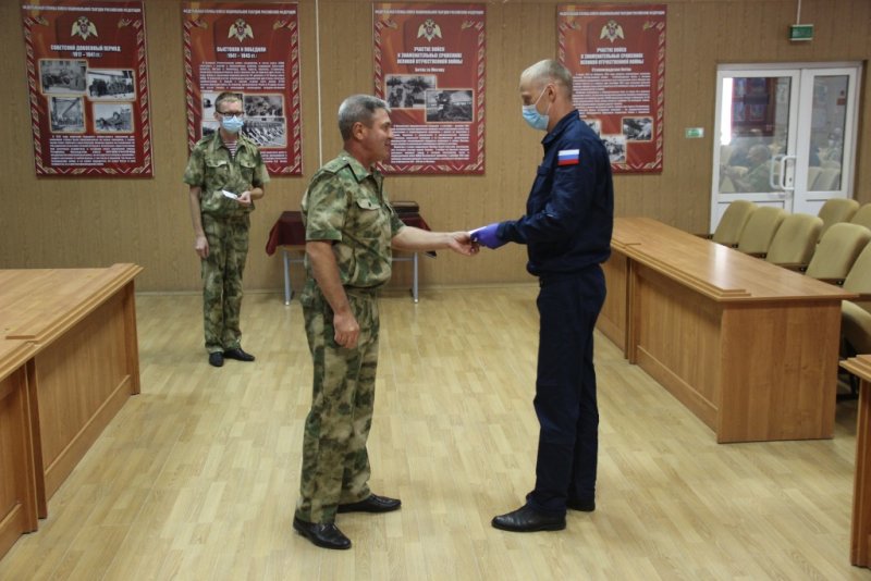 В ОГВ(с) поздравили военнослужащих авиационной группировки с окончанием служебной командировки