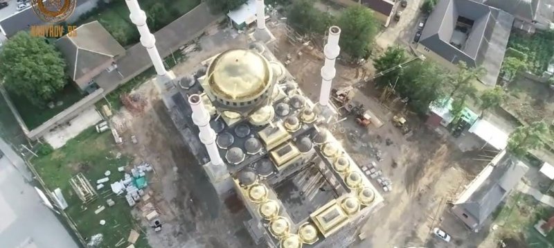 ЧЕЧНЯ. До конца года в Майртупе завершится строительство мечети им. Тамерлана Мусаева