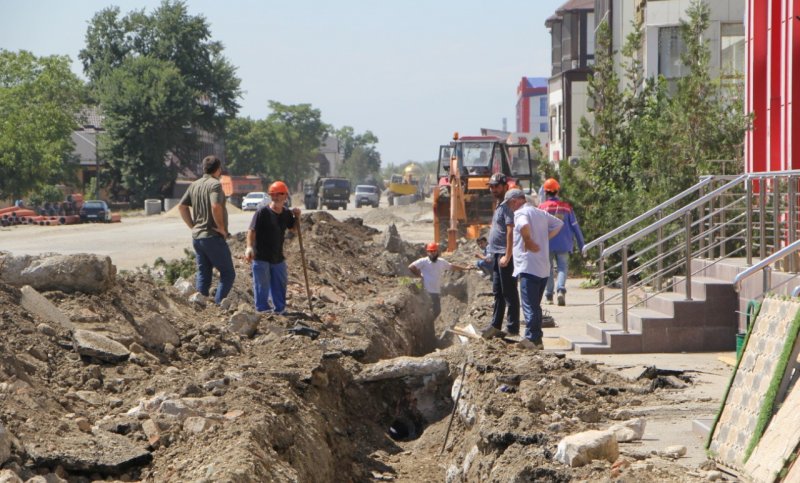 ЧЕЧНЯ. Еще две улицы Грозного реконструируют по программе нацпроекта