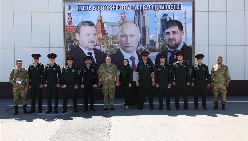 ЧЕЧНЯ. Офицеры чеченского управления Росгвардии встретились с жителями республики, обучающимися в ведомственном военном вузе в Перми