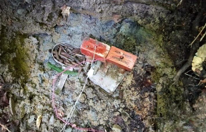 ЧЕЧНЯ. В Чеченской Республике военнослужащие Росгвардии обнаружили и уничтожили тайник с боеприпасами