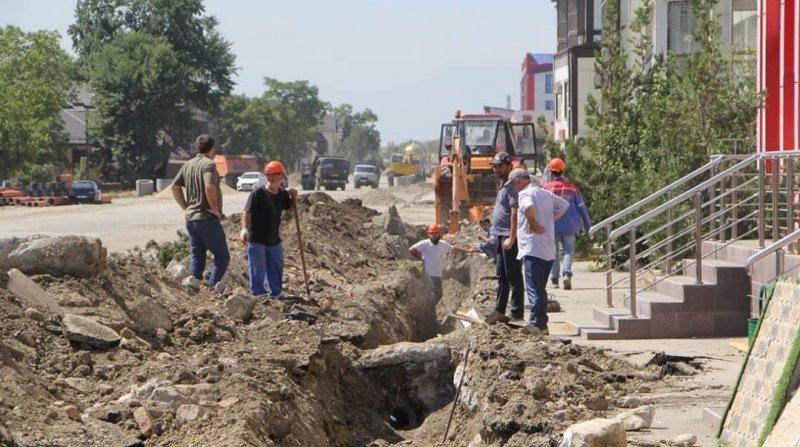 ЧЕЧНЯ. В Грозном обновляют водосточную систему