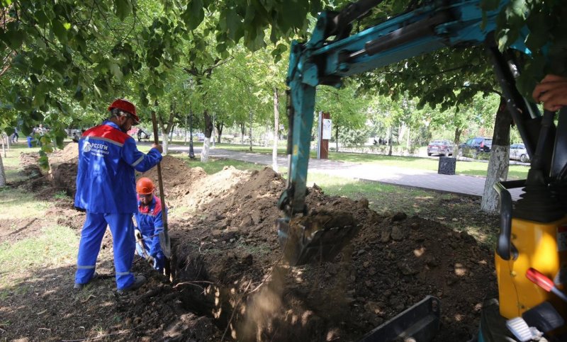 ЧЕЧНЯ. В Грозном переносят более 400 метров подземных кабельных линий