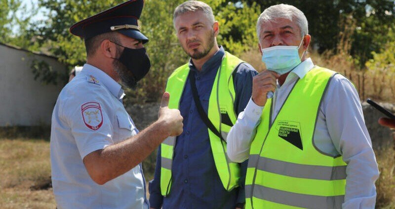 ЧЕЧНЯ. В Грозном общественники проверили ход работ на улице Новопромысловая