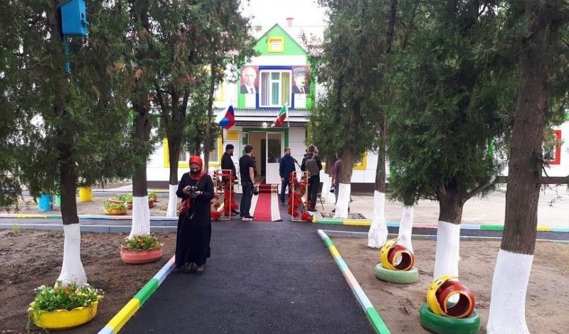 ЧЕЧНЯ. В селении Правобережное после реконструкции открыли детский сад