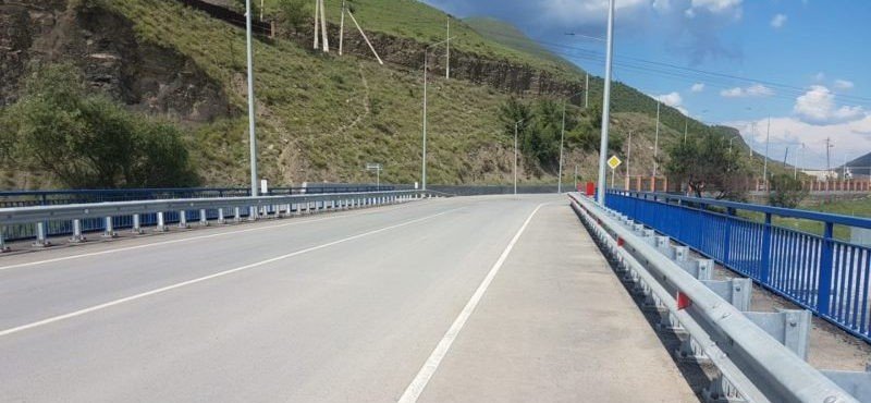 ЧЕЧНЯ. В селе Итум-Кали завершилось строительство нового моста