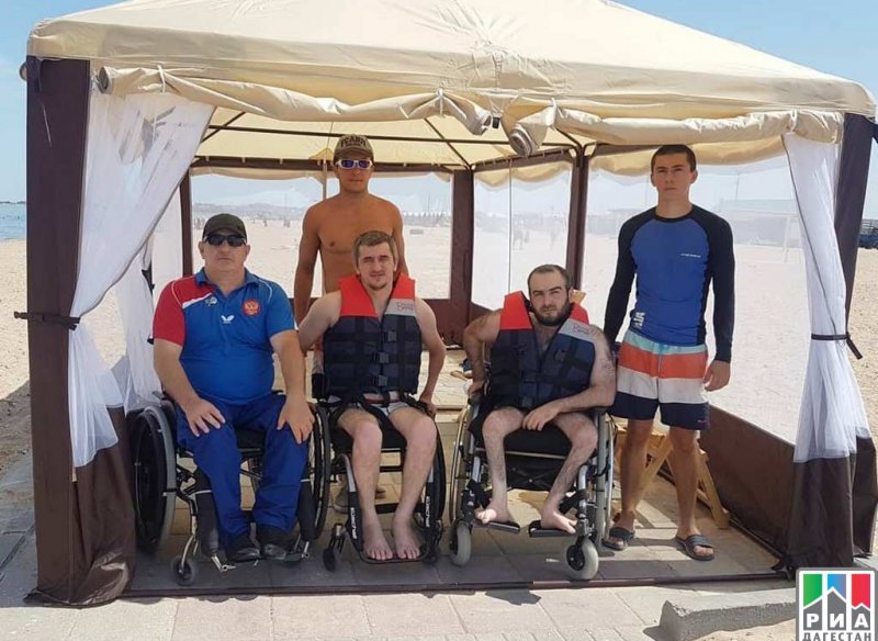 ДАГЕСТАН. В Дагестане открылся пляж для инвалидов-колясочников