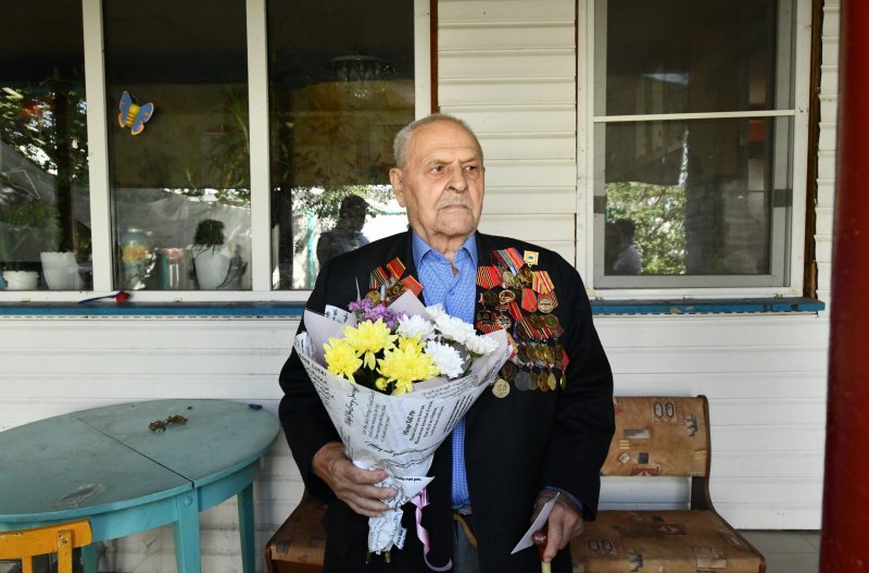 КАЛМЫКИЯ. Трем ветеранам вручили медали «За освобождение Беларуси»