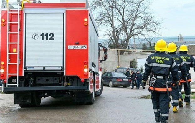 В Азербайджане загорелся газопровод (Видео)