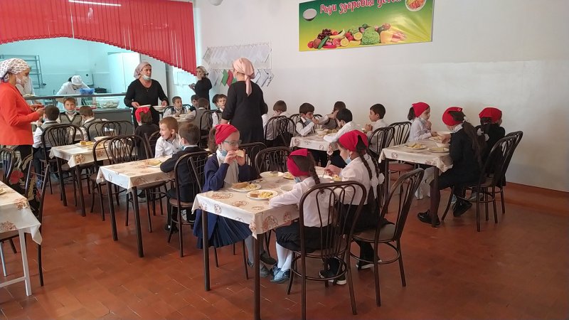 ЧЕЧНЯ. Адлан Динаев: Во всех школах республики организовано качественное горячее питание