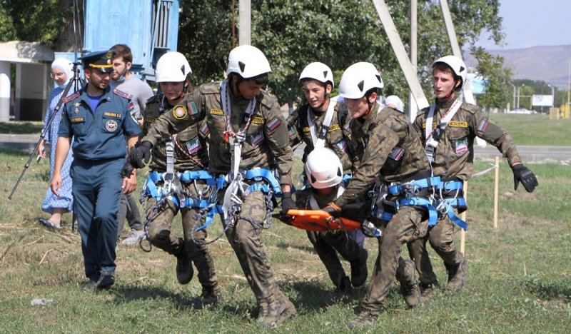 ЧЕЧНЯ. Юные спасатели из ЧР заняли третье место на соревнованиях по СКФО