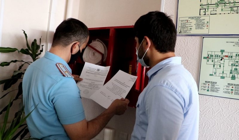ЧЕЧНЯ. Надзорные органы МЧС проверяют медучреждения Чеченской Республики