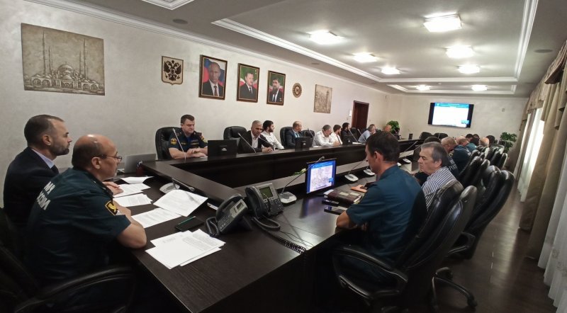 ЧЕЧНЯ. В Чеченской Республике проходят комплексные командно-штабные учения