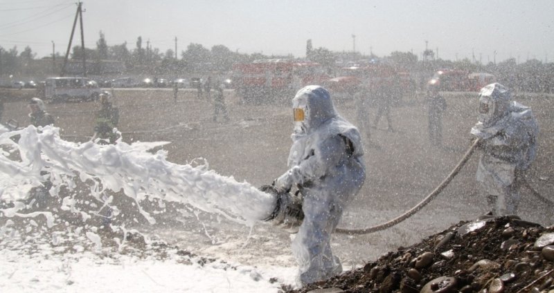 ЧЕЧНЯ. В ЧР прошли масштабные учения по ликвидации пожара на нефтепроводе
