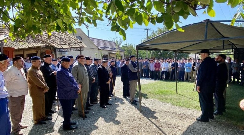 ЧЕЧНЯ. В Гудермесском районе состоялся обряд примирения кровников