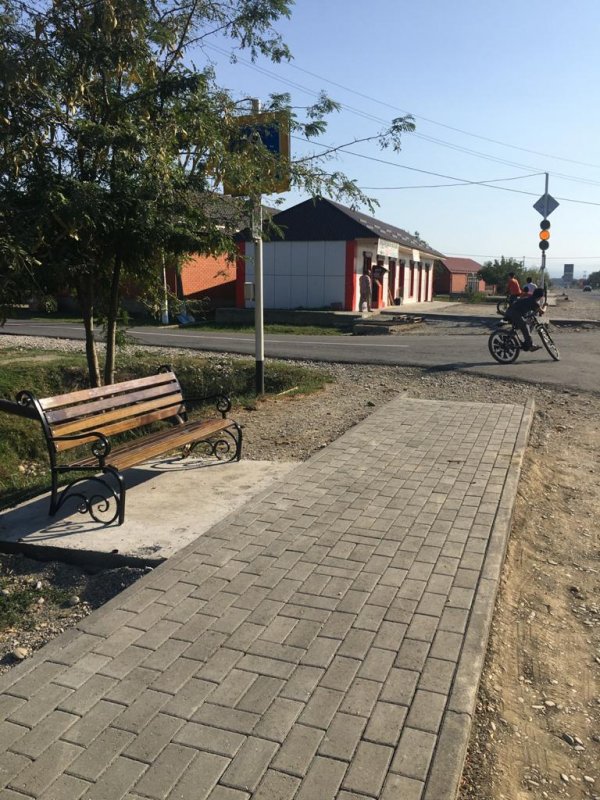 ЧЕЧНЯ. В Курчалоевском районе прошли мероприятия по открытию благоустроенных общественных территорий