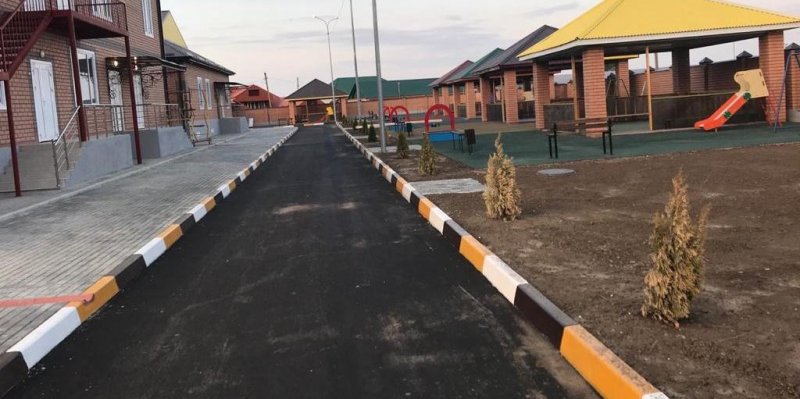ЧЕЧНЯ. В с. Дарбанхи завершается строительство детского сада на 140 мест