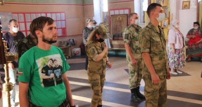 ЧЕЧНЯ. Военнослужащие Объединенной группировки войск (сил) на Северном Кавказе приняли участие в праздновании Орехового спаса