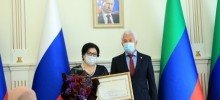 ДАГЕСТАН. Владимир Васильев наградил Почётными грамотами республики дагестанцев-победителей конкурса «Лидеры России»