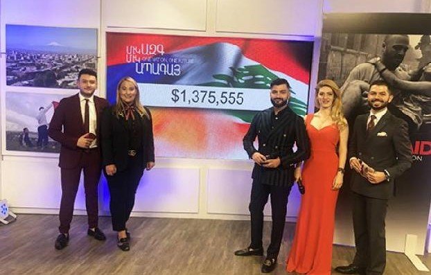 Телетон, направленный на оказание помощи ливанским армянам, собрал около $ 1,4 млн